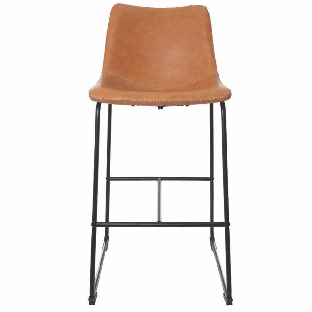 Banqueta Alta Vintage Munich Caramelo