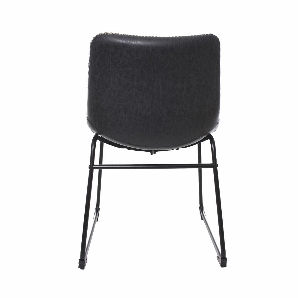 Cadeira para Sala de Jantar Munich Vintage Preta