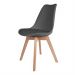 Cadeira para Sala de Jantar Saarinen Cinza