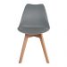 Cadeira para Sala de Jantar Saarinen Cinza