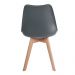 Cadeira para Sala de Jantar Saarinen Cinza