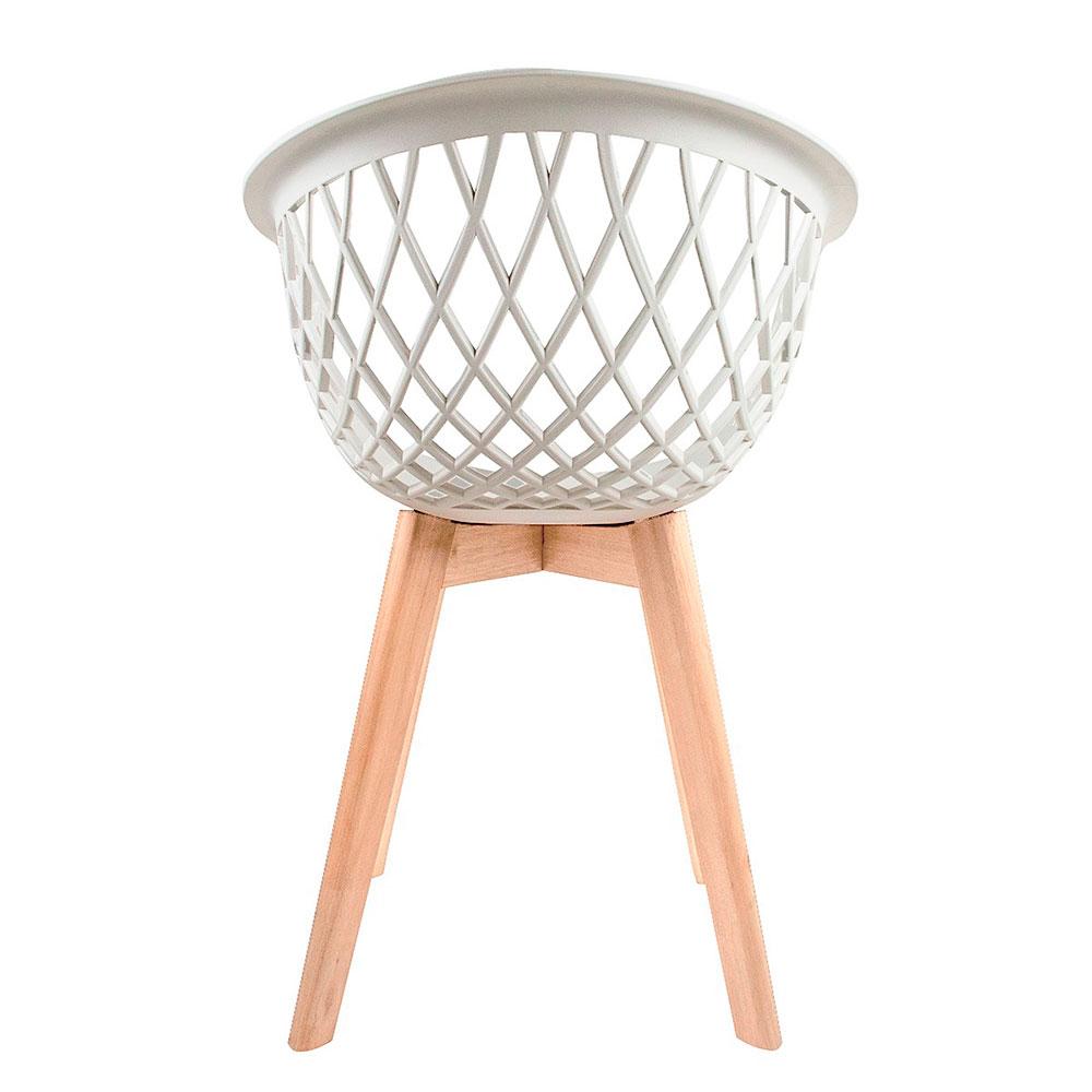 Cadeira para Sala de Jantar Web Branca