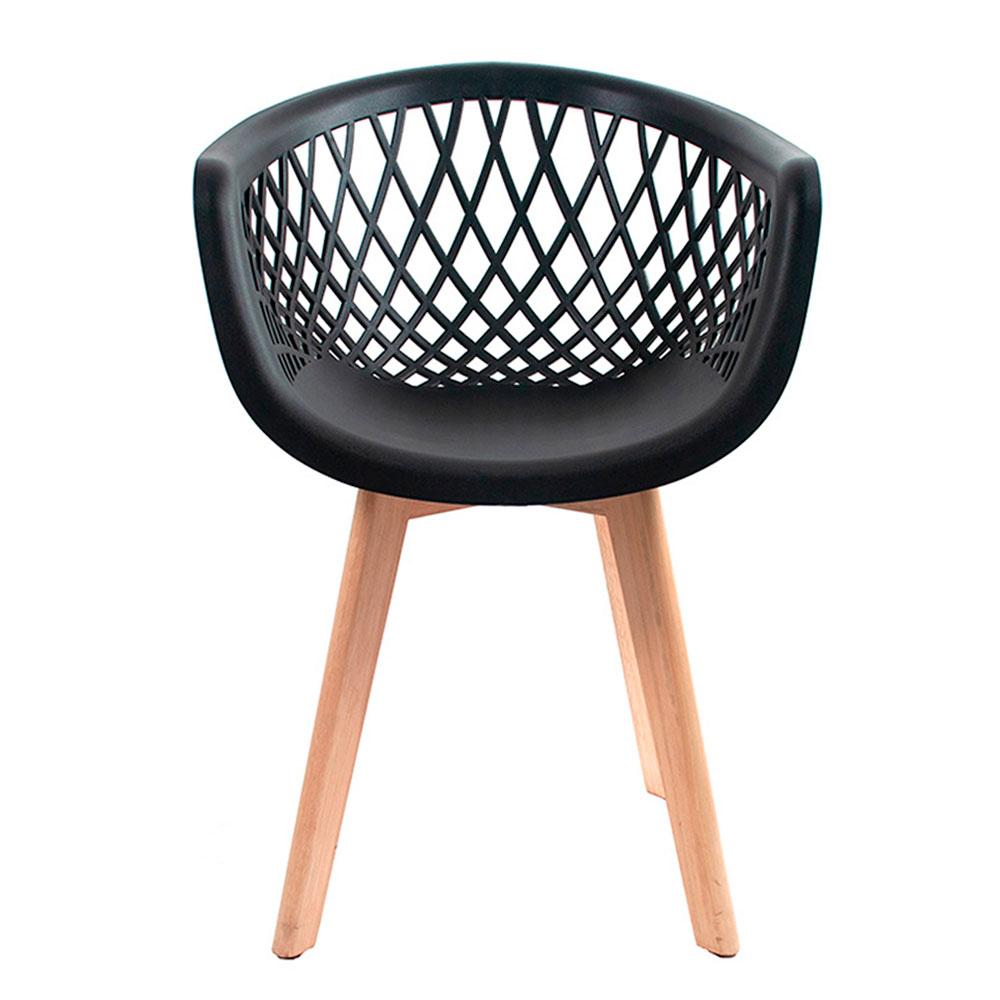 Cadeira para Sala de Jantar Web Preta