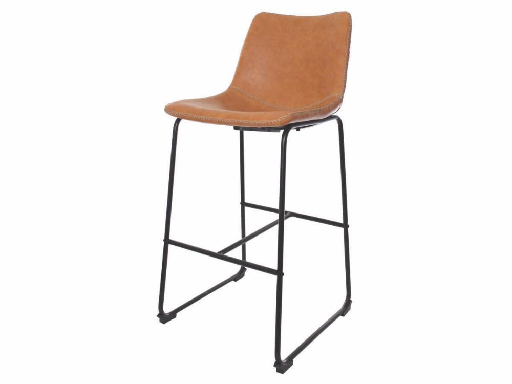 Kit 3 Banquetas Altas Munich Vintage Caramelo