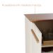 Aparador Buffet Atta Quatro Portas Com Pés de Madeira - Off White