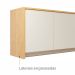Buffet Aparador Sírio 3 Portas Babus - Cedro / Off White