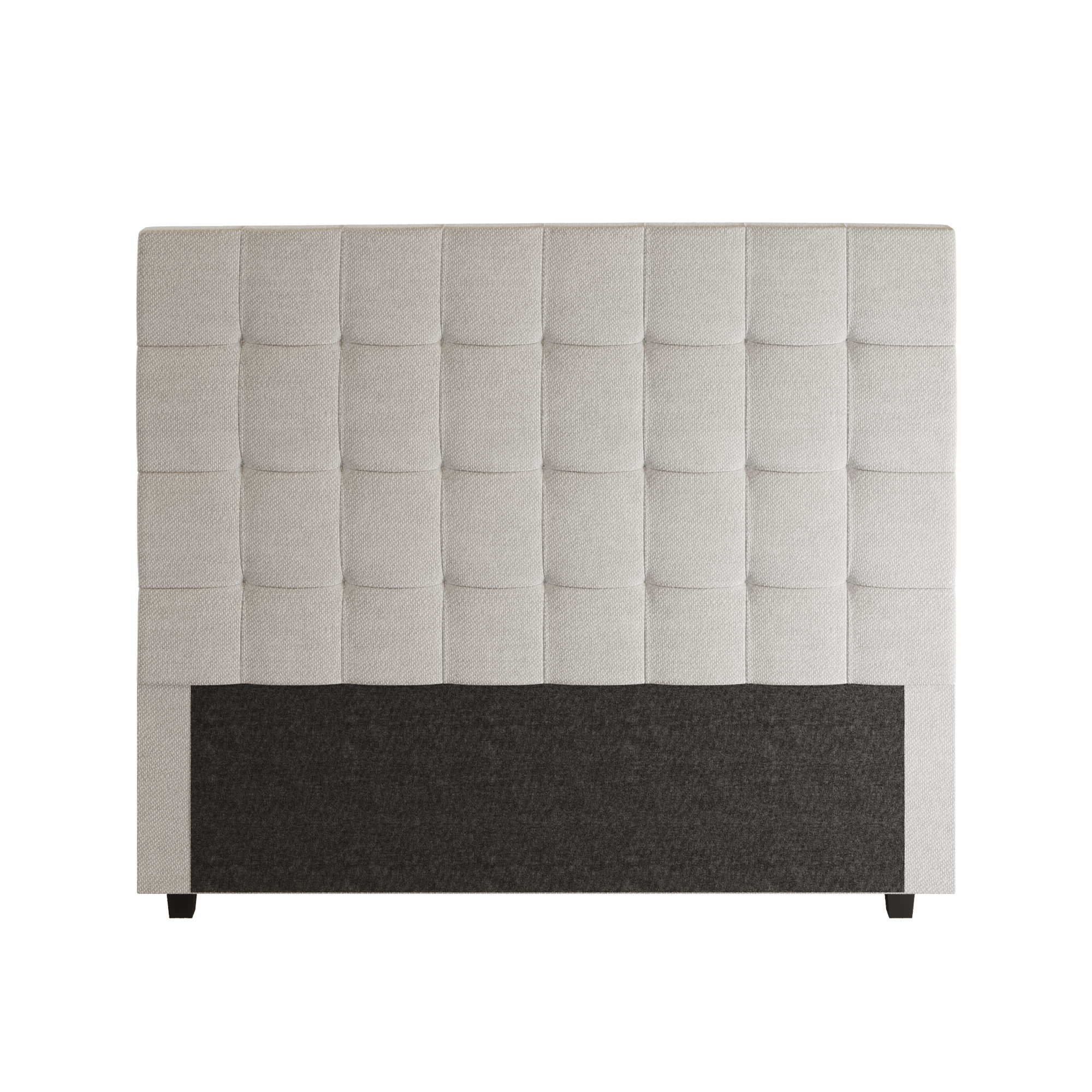 Cabeceira Para Cama Box Nala Babus Queen Estofadas em linho