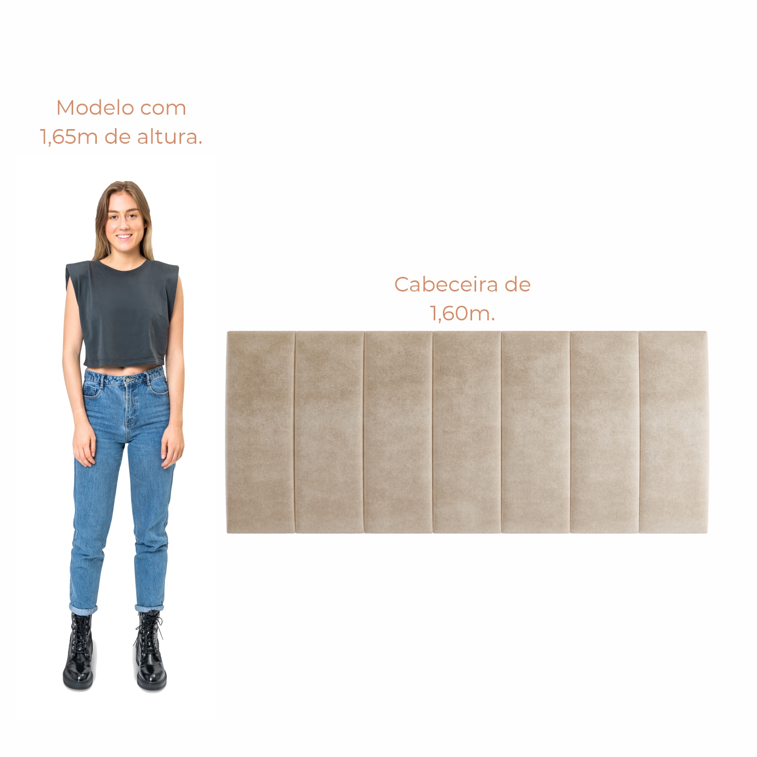 Cabeceira Para Cama Box Sevila Babus Queen Estofadas em linho