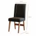 Conjunto Sala de Jantar 4 Lugares Mesa Nea e Cadeira Ane Babus