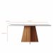 Conjunto Sala de Jantar 6 Lugares Mesa Lune e Cadeira Ane Babus
