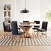 Conjunto Sala de Jantar 6 Lugares Mesa Nea e Cadeira Ane Babus