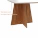 Mesa de Jantar 4 Lugares Mesa Lune 1,36m