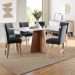 Mesa de Jantar 6 Lugares Mesa Lune 1,60m