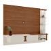 Painel Toronto Para TVs até 72 Pol. Cor Cedro / Off White