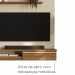 Painel Tv 55 Babus Petra Moderno 5 Prateleiras Off White