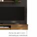 Painel Tv 55 Babus Petra Moderno 5 Prateleiras Preto 