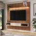 Painel Tv 75 Belluno Cinamomo / Off White