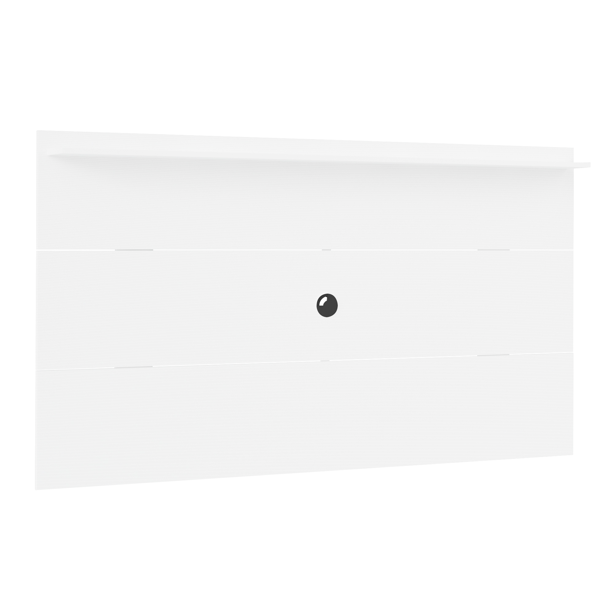 Painel para TV Até 60 Polegadas Slim Branco C/ Suporte para TV - Artely