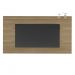 Painel para Tv até 60 Polegadas Slim Carvalho C/ Suporte para Tv - Artely