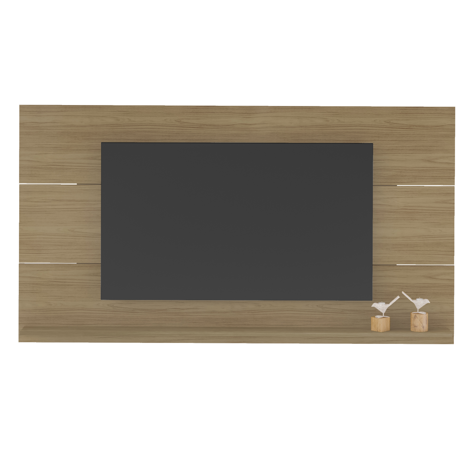Painel para Tv até 60 Polegadas Slim Carvalho C/ Suporte para Tv - Artely
