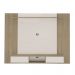 Painel para Tv até 75 Polegadas Nevada 2 Portas Carvalho/off White - Pnr Móveis Bege