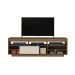 Rack Bancada com 1 Porta de Correr Treviso Flex Pinho/off White - Artely