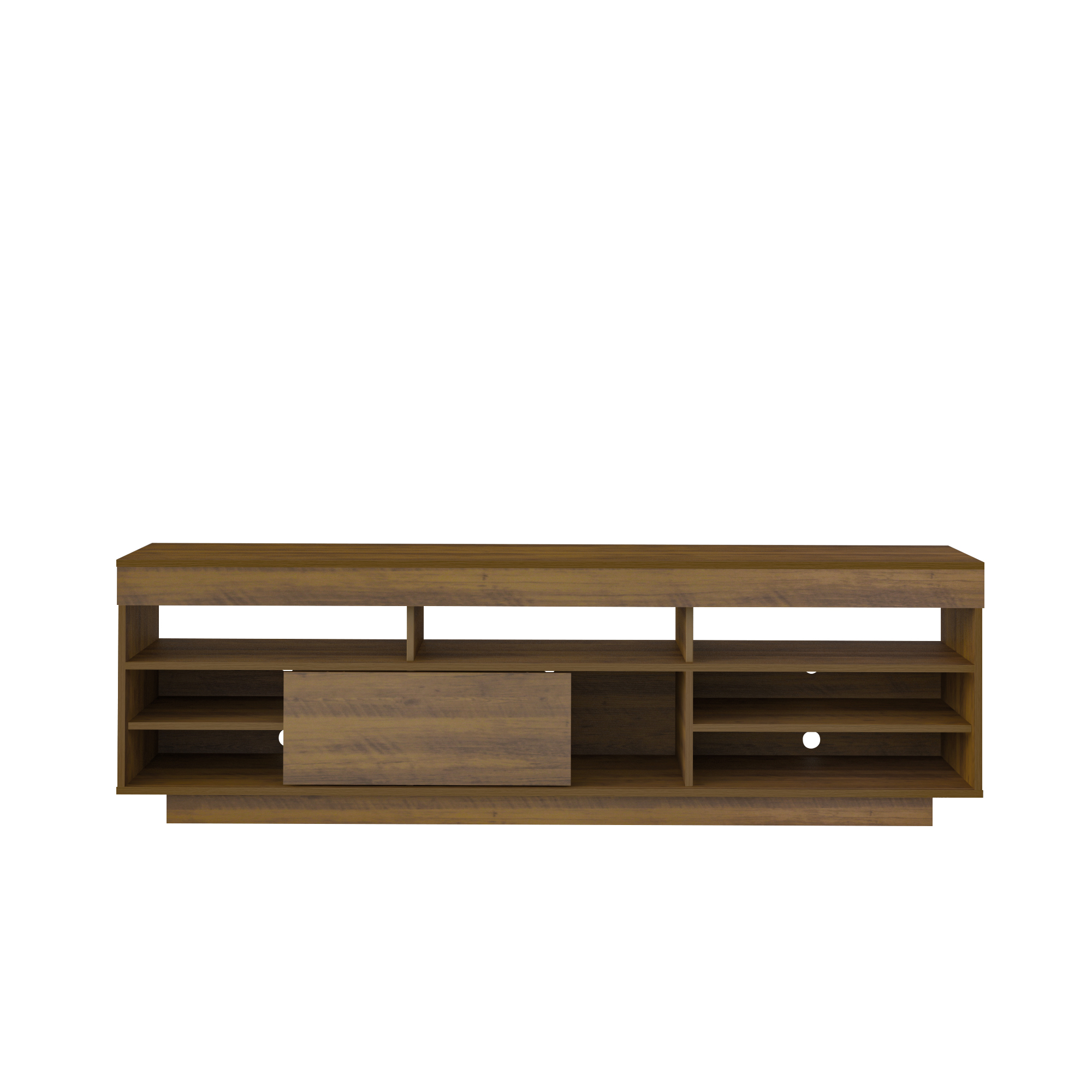 Rack Bancada com 1 Porta de Correr Treviso Flex Pinho/off White - Artely