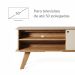 Rack Mood para TV até 50 Polegadas com 1 porta Babus