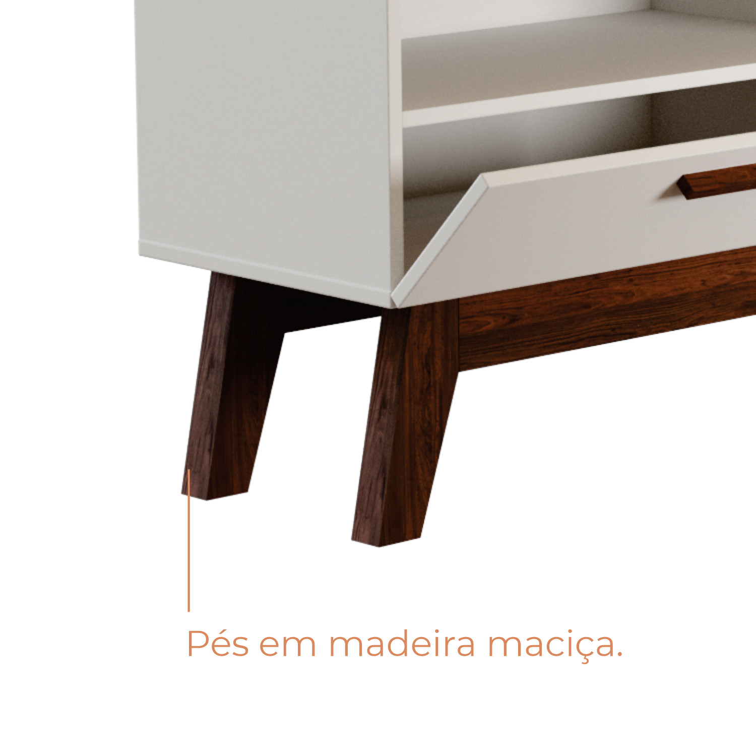 Rack Para Tv Até 55 Polegadas 1 Porta Lín