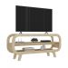Rack Theo com Borda Arredondada para Tv de 60 Polegadas - Artely Naturale