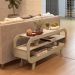 Rack Theo com Borda Arredondada para Tv de 60 Polegadas - Artely Naturale