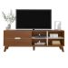 Rack Verona Aparador Bancada para Tv 75 Cedro / Off White