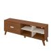 Rack Verona Aparador Bancada para Tv 75 Cedro / Off White