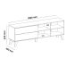 Rack Verona Aparador Bancada para Tv 75 Off White / Pinho