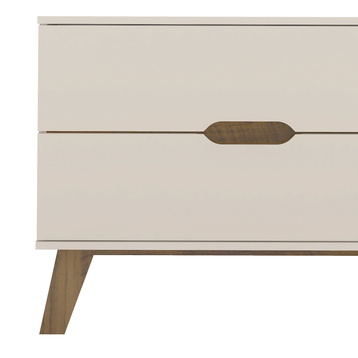 Rack Verona Aparador Bancada para Tv 75 Off White / Pinho