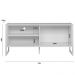 Rack de TV até 65 Polegadas Belluno com 1 Porta - Nature / Off White