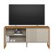 Rack de TV até 65 Polegadas Belluno com 1 Porta - Nature / Off White