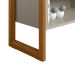 Rack de TV até 65 Polegadas Belluno com 1 Porta - Nature / Off White