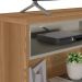 Rack de TV até 70 Polegadas Andria com 2 Portas - Nature / Off White
