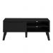 Rack para TV até 47 Polegadas 1 Porta 2 Nicho Lotus Verona Preto