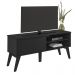 Rack para TV até 47 Polegadas 1 Porta 2 Nicho Lotus Verona Preto