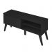 Rack para TV até 47 Polegadas 1 Porta 2 Nicho Lotus Verona Preto