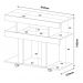 Rack para Tv 42" 2 Nichos e Prateleira Guaíba - Amêndoa / Off White