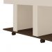 Rack para Tv 42" 2 Nichos e Prateleira Guaíba - Amêndoa / Off White