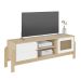 Rack para Tv até 60" Nature Artely Naturale/Branco