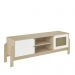 Rack para Tv até 60" Nature Artely Naturale/Branco
