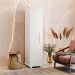 Armário Multiuso 1 Porta 4 Prateleiras 100% MDF Delta Branco