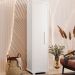 Armário Multiuso 1 Porta 4 Prateleiras 100% MDF Delta Branco