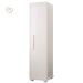 Armário Multiuso 1 Porta 4 Prateleiras 100% MDF Delta Branco