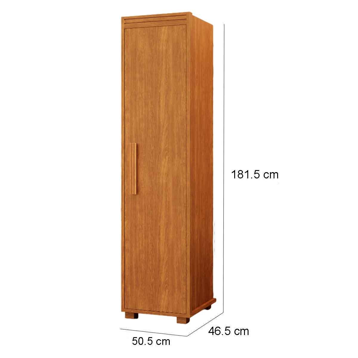 Armário Multiuso 1 Porta 4 Prateleiras 100% MDF Delta Nature